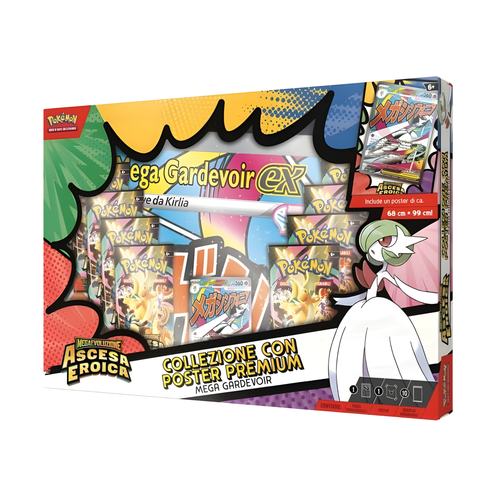 Pokémon - Collezione con Poster Premium Mega Gardevoir - ITA