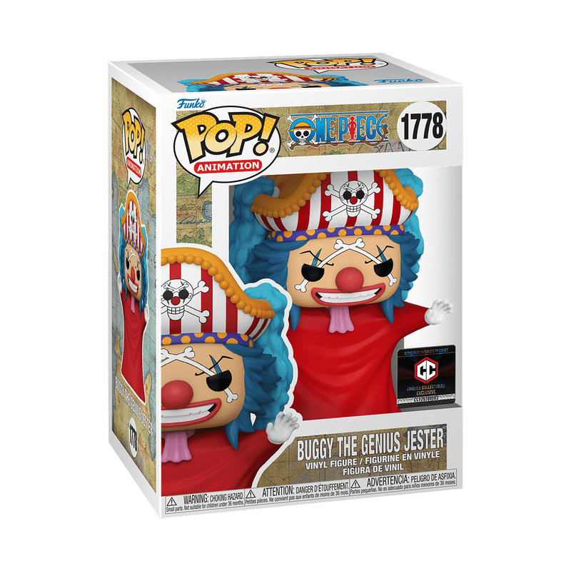 Funko POP! Animation: One Piece – Buggy The Genius Jester 1778