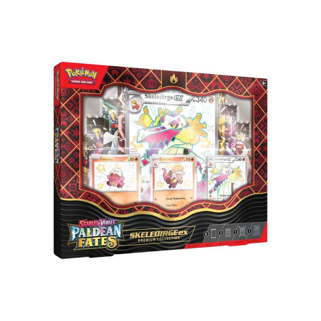 Pokémon TGC Destino di Paldea Skeledirge ex Premium Collection - ITA