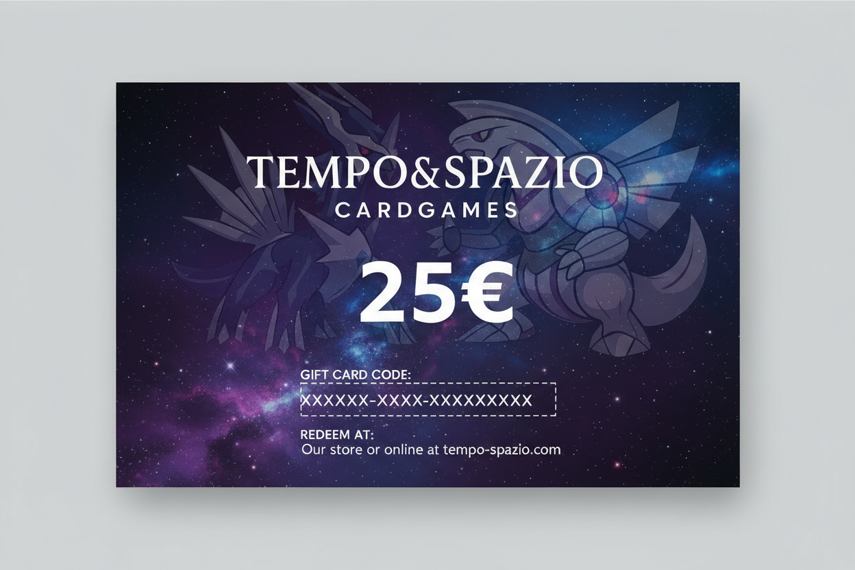 Vale de regalo de juegos de cartas Time &amp; Space