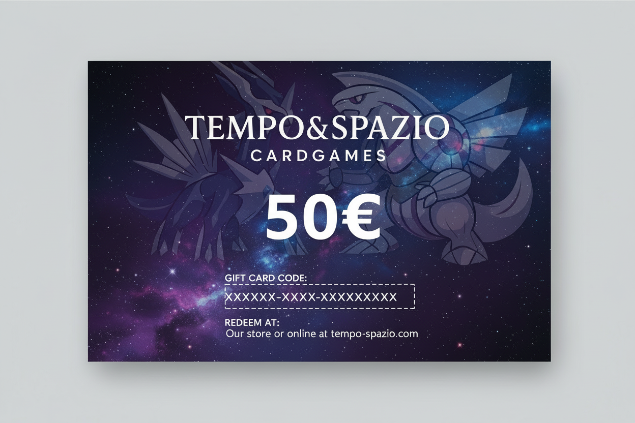 Vale de regalo de juegos de cartas Time &amp; Space