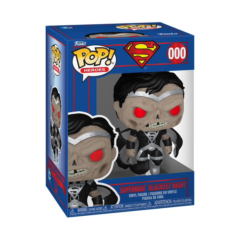 Funko POP! Heroes: Superman – Superman Blackest Night 612
