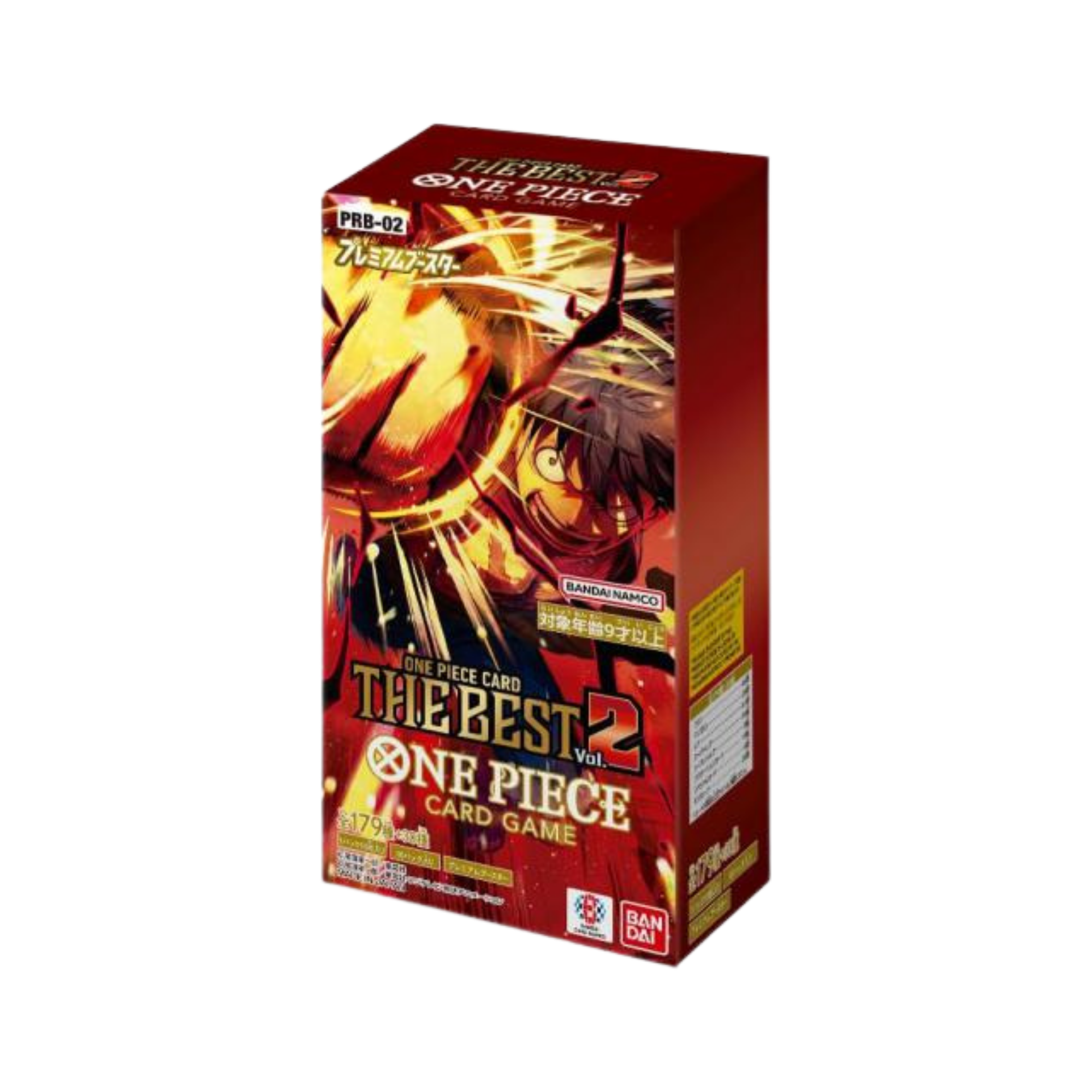 One Piece PRB-02 The Best Vol.2 Box 10 Bustine - JAP