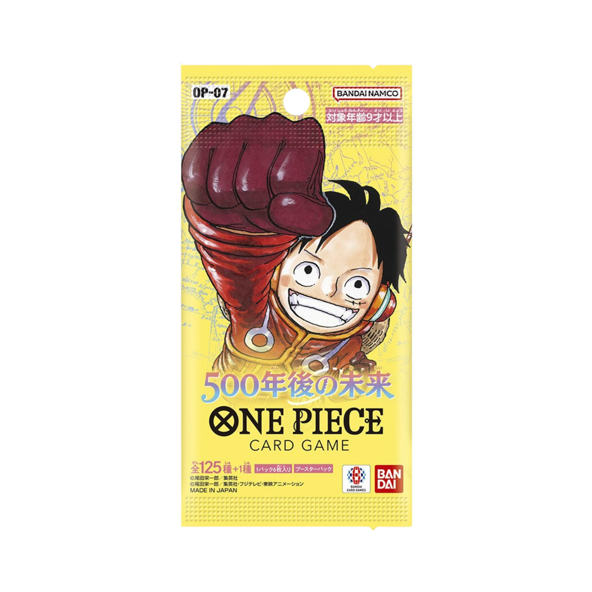 One Piece OP-07 500 Years In The Future Bustina Singola - JAP