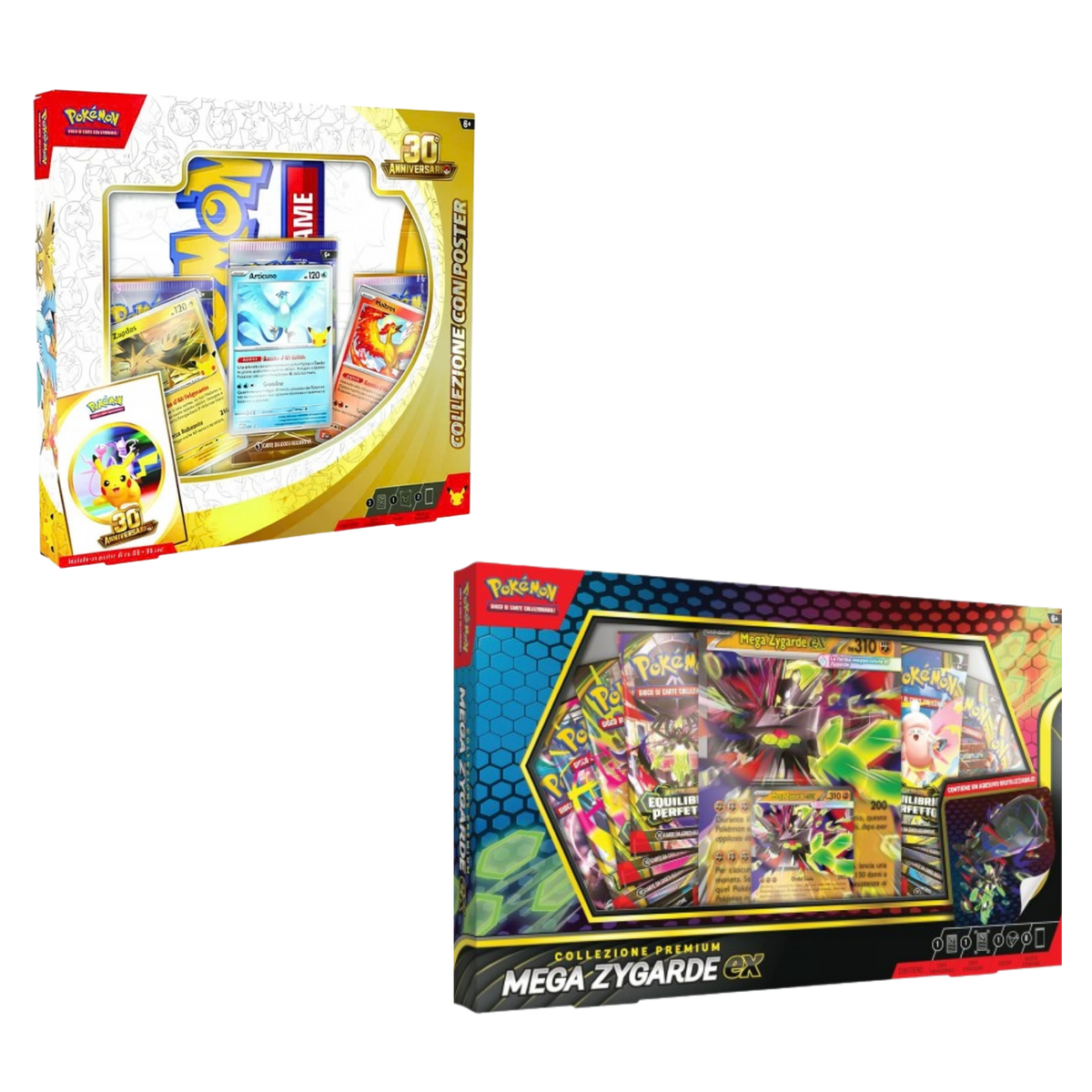 Pokémon - 30° Anniversario Bundle Collezione con Poster e Mega Zygarde - ITA