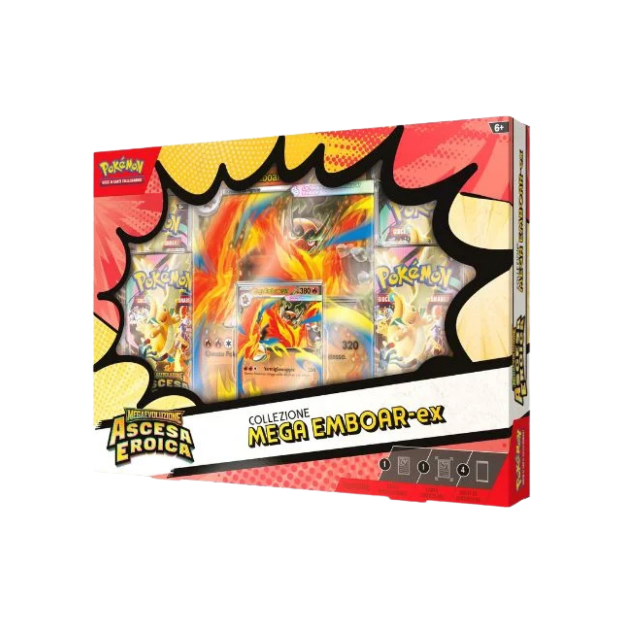 Pokémon - Ascesa Eroica Collezione Mega Emboar - ITA
