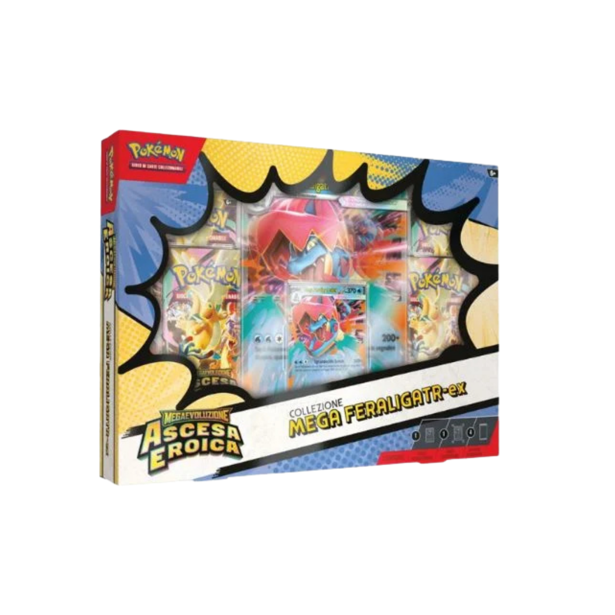 Pokémon - Ascesa Eroica Collezione Mega Feraligator - ITA