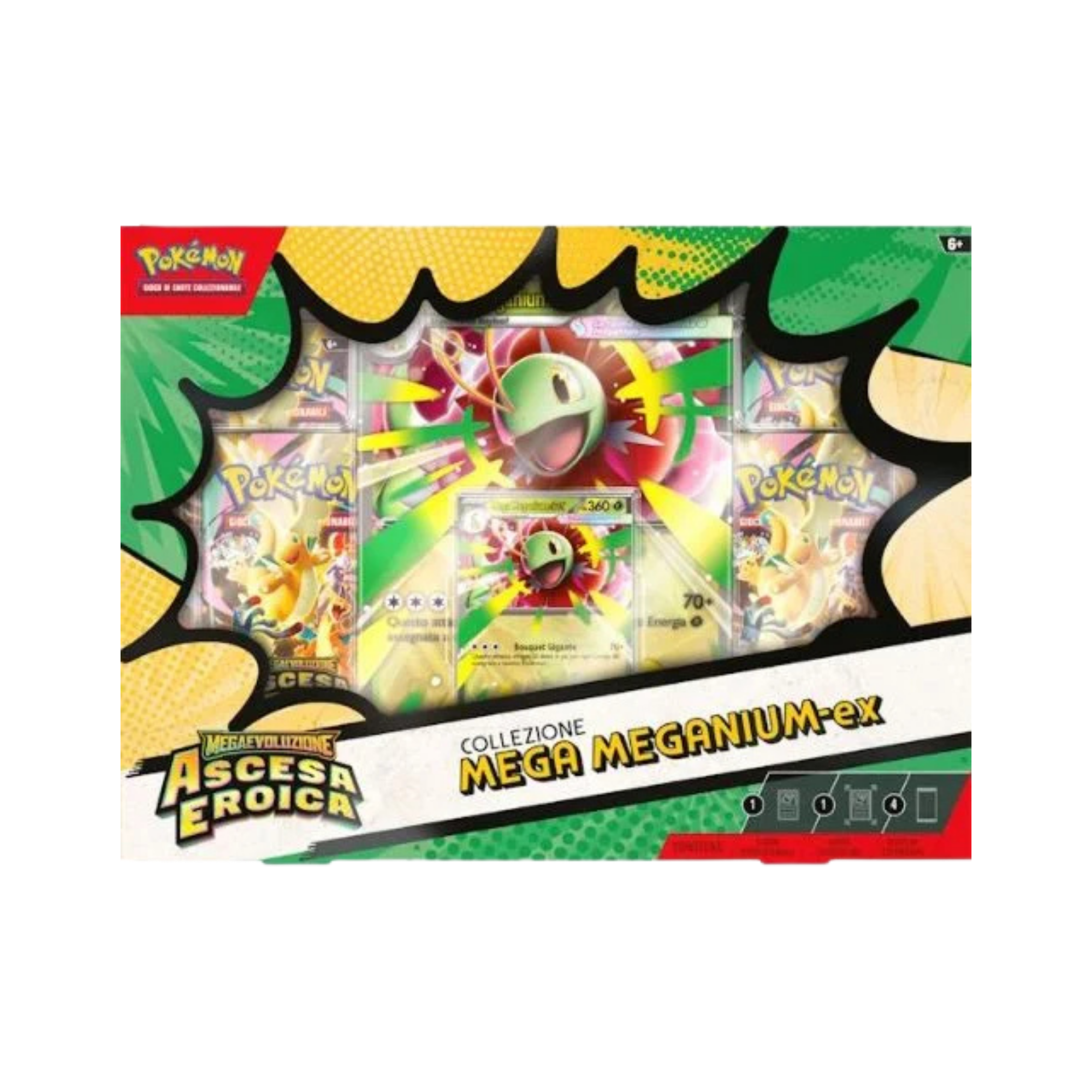 Pokémon - Ascesa Eroica Collezione Mega Meganium - ITA