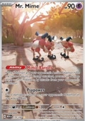 Pokémon - Mr.Mime Art Rare 151 - ITA