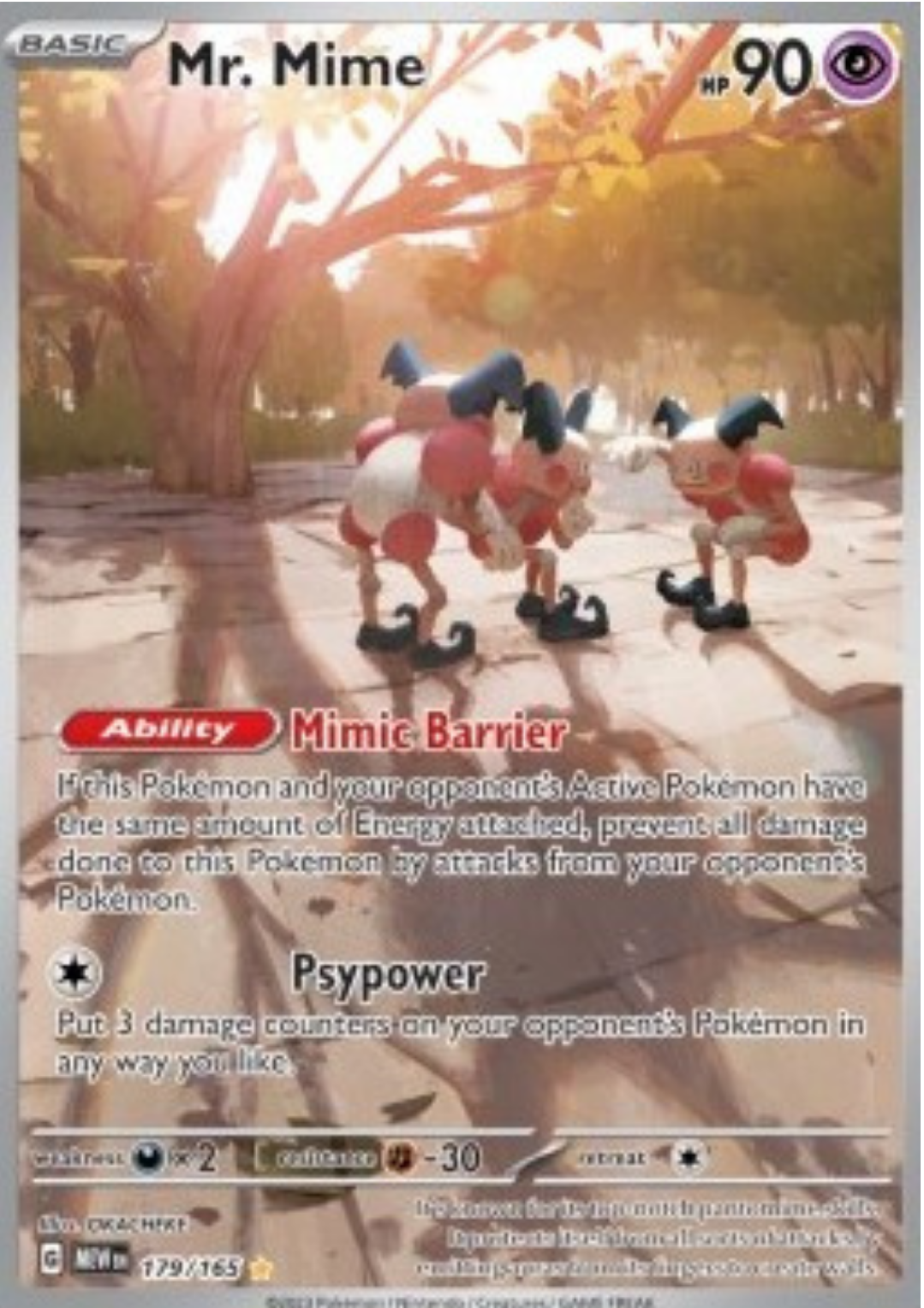 Pokémon - Mr.Mime Art Rare 151 - ITA