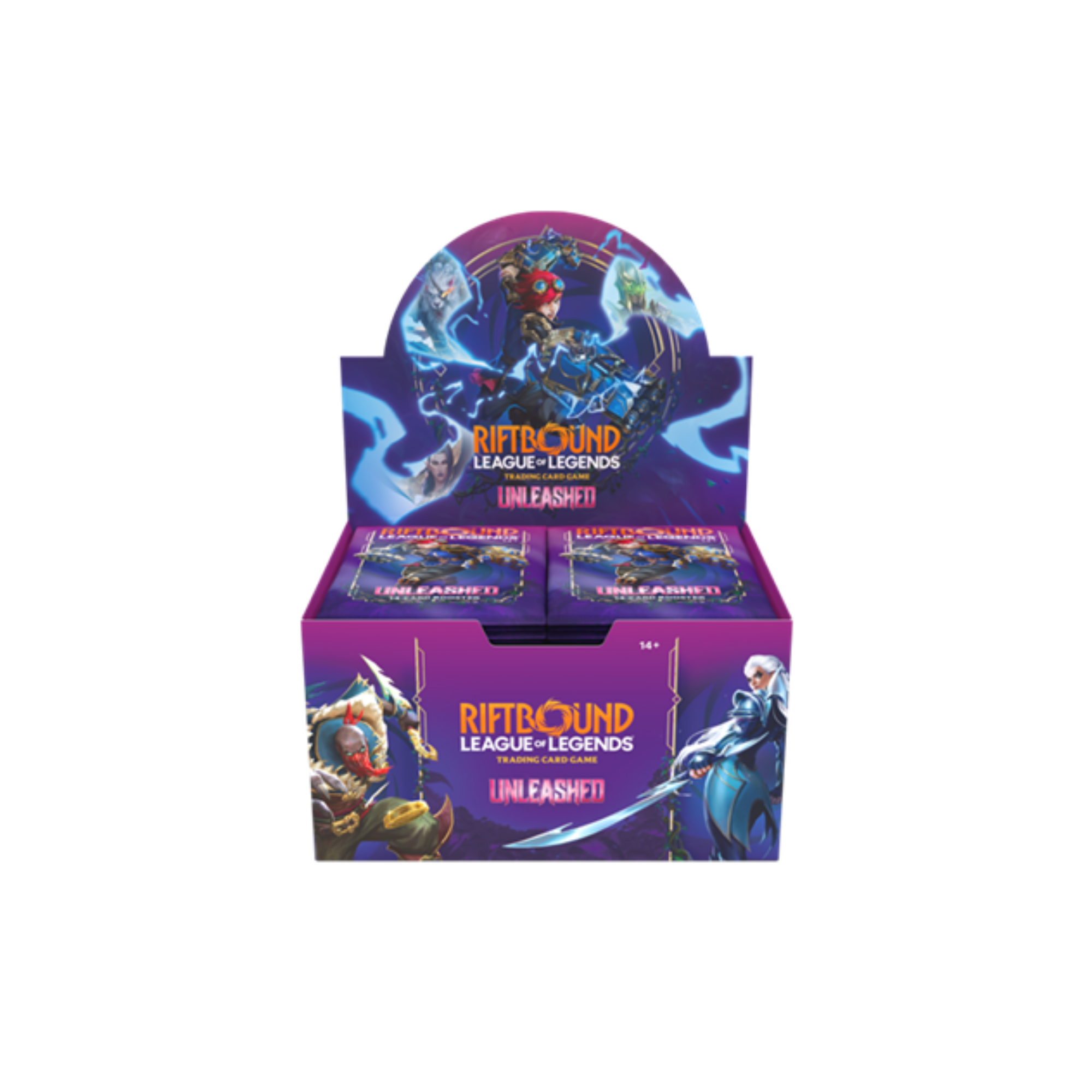 Riftbound - League Of Legends Unleashed Display 24 Bustine - ENG